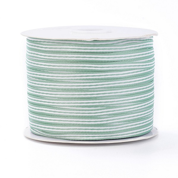 PandaHall Nylon Ribbon, Stripe Pattern, For Jewelry Making, Medium Aquamarine, 3/16 inch(5mm), 200yards/roll(182.88m/roll) Nylon Stripe..., Green
PandaHall Nylon Ribbon, Stripe Pattern, For Jewelry Making, Medium Aquamarine, 3/16 inch(5mm), 200yards/roll(182.88m/roll) Nylon Stripe..., Green