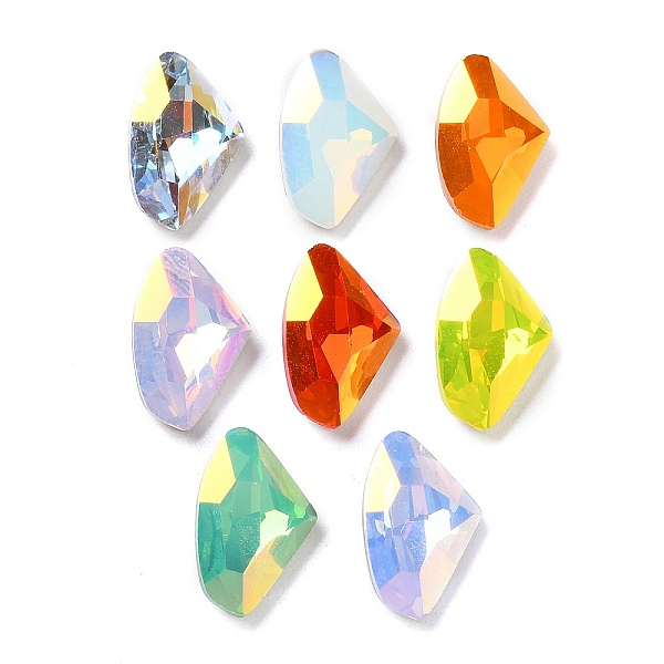 PandaHall Glass Rhinestone Cabochons, Faceted, Pointed Back & Back Plated, Triangle, Mixed Color, 14x9x4.5mm Glass Rhinestone Triangle..., Multicolor
PandaHall Glass Rhinestone Cabochons, Faceted, Pointed Back & Back Plated, Triangle, Mixed Color, 14x9x4.5mm Glass Rhinestone Triangle..., Multicolor