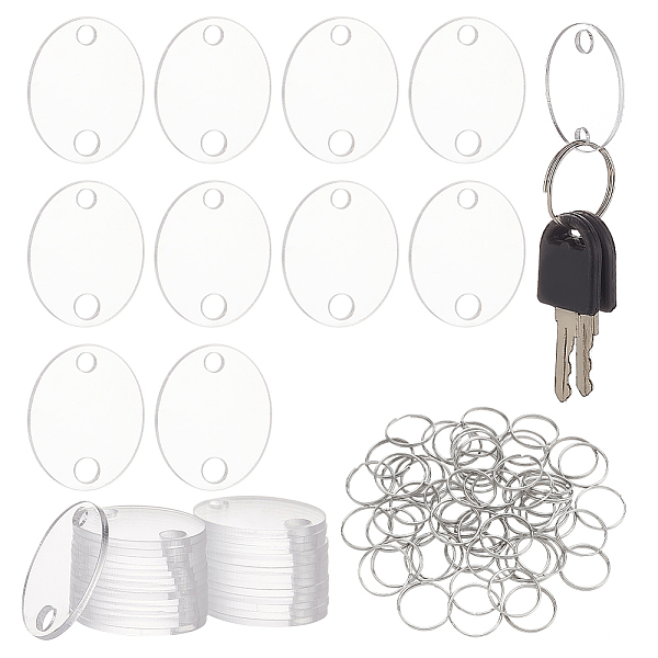 PandaHall BENECREAT 100 Sets Oval Key Tag Acrylic Key Labels Clear Blank Key Chains Key Identifiers with Metal Split Keyring for DIY Crafts...
PandaHall BENECREAT 100 Sets Oval Key Tag Acrylic Key Labels Clear Blank Key Chains Key Identifiers with Metal Split Keyring for DIY Crafts...
