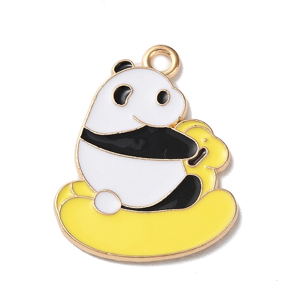 PandaHall Golden Plated Alloy Enamel Pendants, Panda Charm, Yellow, 26x20x1mm, Hole: 2mm Alloy+Enamel Panda Yellow
PandaHall Golden Plated Alloy Enamel Pendants, Panda Charm, Yellow, 26x20x1mm, Hole: 2mm Alloy+Enamel Panda Yellow