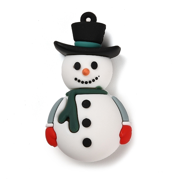 PandaHall Christmas PVC Plastic Big Pendants, Snowman, 57x32x22mm, Hole: 2mm PVC Snowman
PandaHall Christmas PVC Plastic Big Pendants, Snowman, 57x32x22mm, Hole: 2mm PVC Snowman