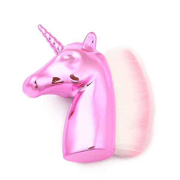 PandaHall Unicorn Shape Fiber Foundation Makeup Brush, Woman Facial Cosmetic Makeup Tools, Plastic Handle, Violet, 9x8cm Plastic Unicorn..., Purple
PandaHall Unicorn Shape Fiber Foundation Makeup Brush, Woman Facial Cosmetic Makeup Tools, Plastic Handle, Violet, 9x8cm Plastic Unicorn..., Purple