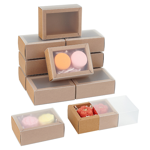 PandaHall 12 Pcs Rectangle Drawer Kraft Boxes, 4.33x3.15x1.65 Inch Gift Packaging Case Foldable Paper Drawer Boxes with Frosted Clear..., Orange
PandaHall 12 Pcs Rectangle Drawer Kraft Boxes, 4.33x3.15x1.65 Inch Gift Packaging Case Foldable Paper Drawer Boxes with Frosted Clear..., Orange
