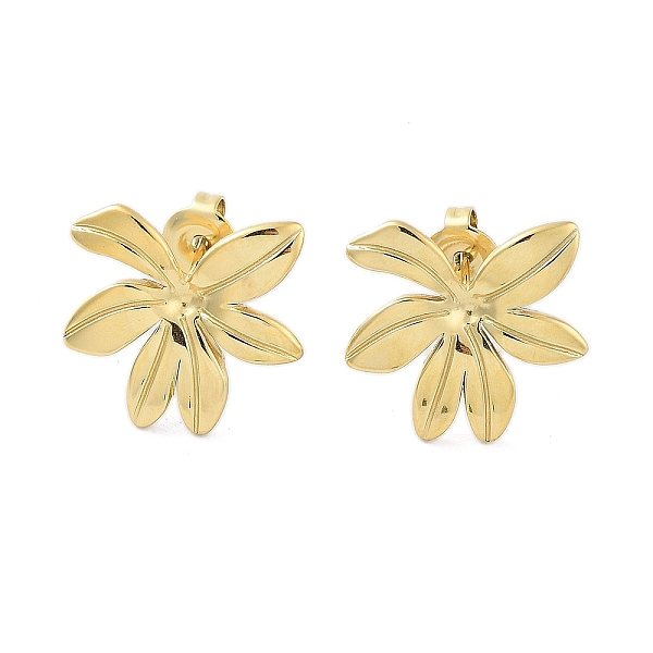 PandaHall 304 Stainless Steel Stud Earrings, Flower, Real 14K Gold Plated, 18x17mm 304 Stainless Steel Flower
PandaHall 304 Stainless Steel Stud Earrings, Flower, Real 14K Gold Plated, 18x17mm 304 Stainless Steel Flower