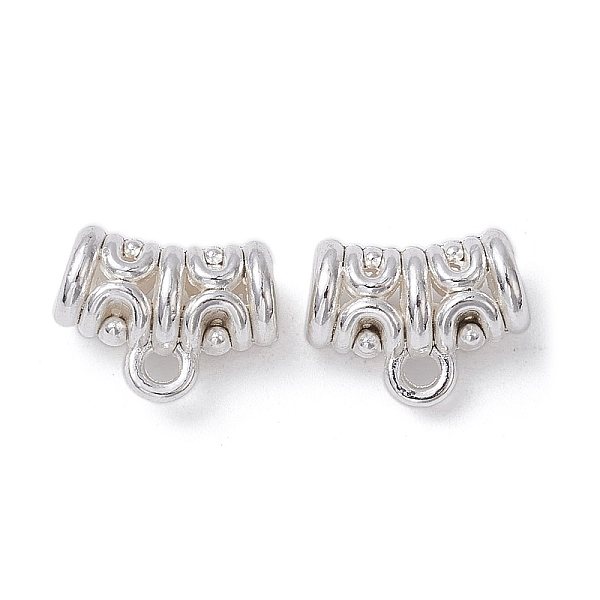 PandaHall Alloy Tube Bails, Long-Lasting Plated, Loop Bails, Tube, Silver, 9.5x12.5x6mm, Hole: 1.4mm, Inner Diameter: 3mm Alloy Tube
PandaHall Alloy Tube Bails, Long-Lasting Plated, Loop Bails, Tube, Silver, 9.5x12.5x6mm, Hole: 1.4mm, Inner Diameter: 3mm Alloy Tube