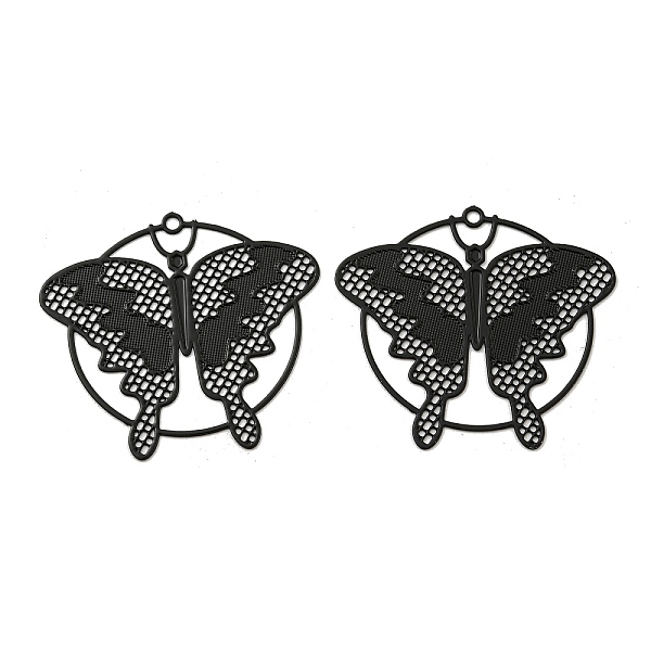 PandaHall Spray Printed 430 Stainless Steel Pendants, Etched Metal Embellishments, Black, Butterfly, 28x31x0.3mm, Hole: 1.4mm 430 Stainless...
PandaHall Spray Printed 430 Stainless Steel Pendants, Etched Metal Embellishments, Black, Butterfly, 28x31x0.3mm, Hole: 1.4mm 430 Stainless...