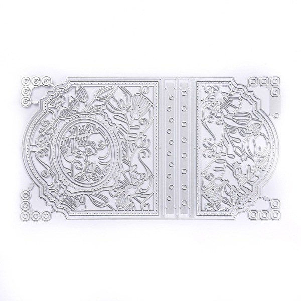 PandaHall Carbon Steel Cutting Dies Stencils, for DIY Scrapbooking/Photo Album, Decorative Embossing DIY Paper Card, Matte Platinum Color...
PandaHall Carbon Steel Cutting Dies Stencils, for DIY Scrapbooking/Photo Album, Decorative Embossing DIY Paper Card, Matte Platinum Color...