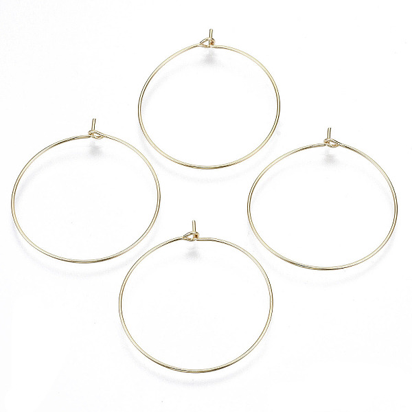 PandaHall Brass Wine Glass Charms Rings, Hoop Earring Findings, DIY Material for Basketball Wives Hoop Earrings, Nickel Free, Real 18K Gold...
PandaHall Brass Wine Glass Charms Rings, Hoop Earring Findings, DIY Material for Basketball Wives Hoop Earrings, Nickel Free, Real 18K Gold...