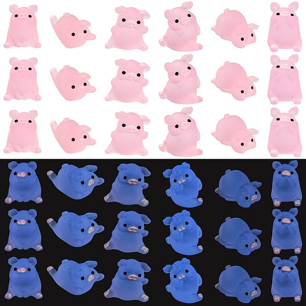 PandaHall 36Pcs 6 Styles Luminous Resin Home Display Decorations, Glow in the Dark, 3D Pig, Pink, 16.5~24x15.5~17x12~21.5mm, 6pcs/style...
PandaHall 36Pcs 6 Styles Luminous Resin Home Display Decorations, Glow in the Dark, 3D Pig, Pink, 16.5~24x15.5~17x12~21.5mm, 6pcs/style...