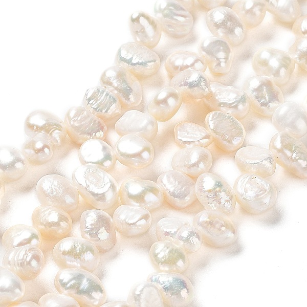 PandaHall Natural Keshi Pearl Beads Strands, Cultured Freshwater Pearl, Grade 4A, Baroque Pearls, Rice, Antique White, 7~10x5~6.5x4~4.5mm...
PandaHall Natural Keshi Pearl Beads Strands, Cultured Freshwater Pearl, Grade 4A, Baroque Pearls, Rice, Antique White, 7~10x5~6.5x4~4.5mm...