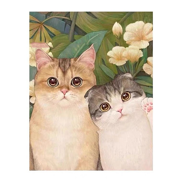 PandaHall Lovely Cat Flower 5D Diamond Painting Kits for Adults Kids, DIY Full Drill Diamond Art Kit, Cartoon Picture Arts and Crafts for...
PandaHall Lovely Cat Flower 5D Diamond Painting Kits for Adults Kids, DIY Full Drill Diamond Art Kit, Cartoon Picture Arts and Crafts for...