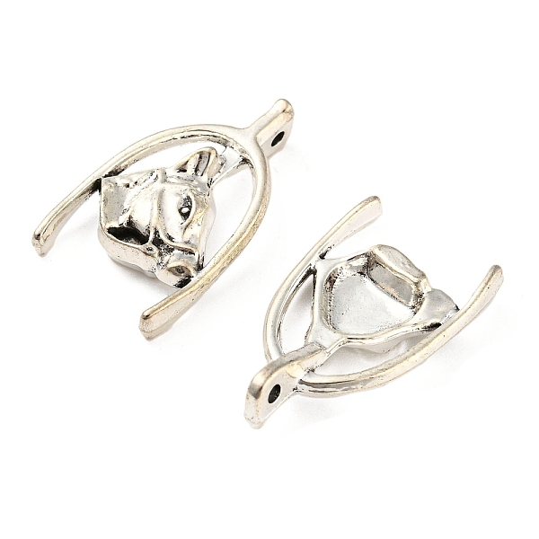 PandaHall Tibetan Style Alloy Pendants, Cadmium Free & Lead Free, Arch with Horse Charms, Antique Silver, 28.5x17x6mm, Hole: 1.4mm, about...
PandaHall Tibetan Style Alloy Pendants, Cadmium Free & Lead Free, Arch with Horse Charms, Antique Silver, 28.5x17x6mm, Hole: 1.4mm, about...