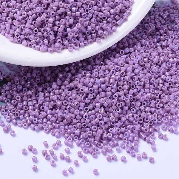 PandaHall MIYUKI Delica Beads, Cylinder, Japanese Seed Beads, 11/0, (DB2136) Duracoat Dyed Opaque Crocus, 1.3x1.6mm, Hole: 0.8mm, about..., Purple
PandaHall MIYUKI Delica Beads, Cylinder, Japanese Seed Beads, 11/0, (DB2136) Duracoat Dyed Opaque Crocus, 1.3x1.6mm, Hole: 0.8mm, about..., Purple