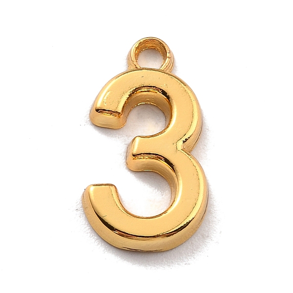 PandaHall Alloy Pendants, Cadmium Free & Lead Free, Golden, Number, Num.3, 18x10x2.1mm, Hole: 2.4mm Alloy Number
PandaHall Alloy Pendants, Cadmium Free & Lead Free, Golden, Number, Num.3, 18x10x2.1mm, Hole: 2.4mm Alloy Number