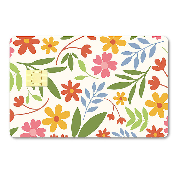 PandaHall PVC Plastic Waterproof Card Stickers, Self-adhesion Card Skin for Bank Card Decor, Rectangle, Flower, 186.3x137.3mm Plastic Flower
PandaHall PVC Plastic Waterproof Card Stickers, Self-adhesion Card Skin for Bank Card Decor, Rectangle, Flower, 186.3x137.3mm Plastic Flower