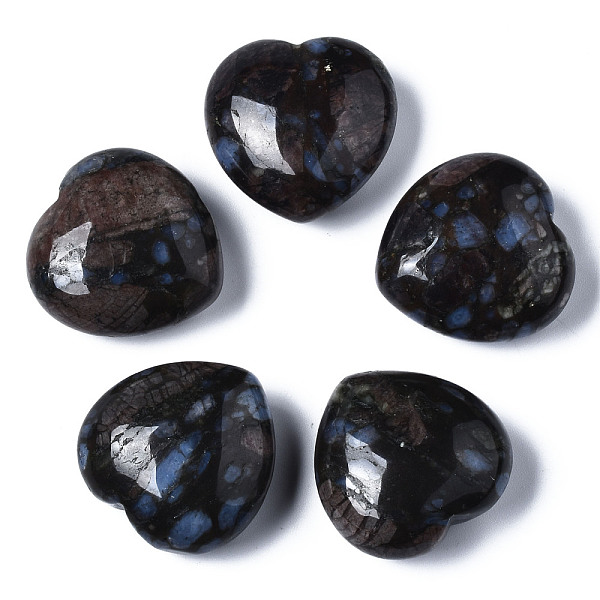 PandaHall Natural Glaucophane Healing Stones, Heart Love Stones, Pocket Palm Stones for Reiki Balancing, 29~30x30~31x12~15mm Glaucophane...
PandaHall Natural Glaucophane Healing Stones, Heart Love Stones, Pocket Palm Stones for Reiki Balancing, 29~30x30~31x12~15mm Glaucophane...