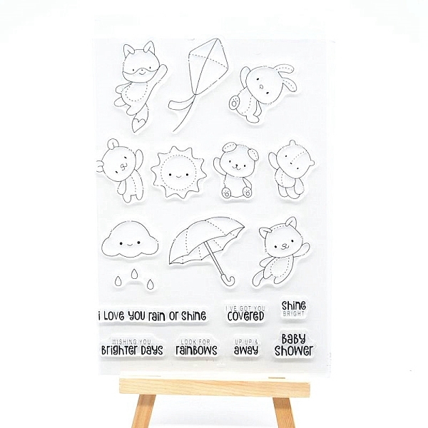 PandaHall Animals & Kite Clear Silicone Stamps, for DIY Scrapbooking, Photo Album Decorative, Cards Making, Clear, 160x110mm Silicone Others...
PandaHall Animals & Kite Clear Silicone Stamps, for DIY Scrapbooking, Photo Album Decorative, Cards Making, Clear, 160x110mm Silicone Others...
