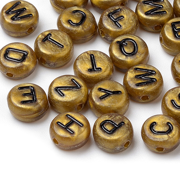 PandaHall Acrylic Beads, Horizontal Hole, Mixed Letter, Flat Round, Black, 7x4mm, Hole: 1mm Acrylic Flat Round Black
PandaHall Acrylic Beads, Horizontal Hole, Mixed Letter, Flat Round, Black, 7x4mm, Hole: 1mm Acrylic Flat Round Black