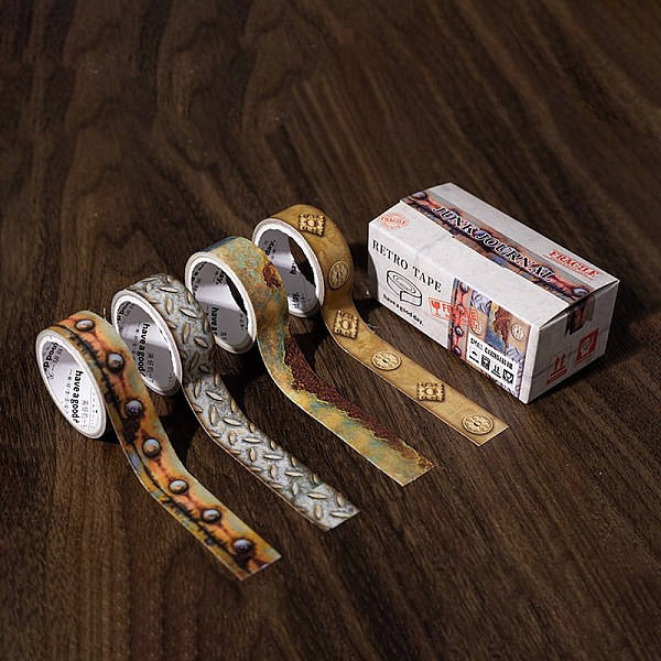 PandaHall 4 Rolls Retro Decorative Paper Tapes, Floral Adhesive Tapes, for DIY Scrapbooking Supplie Gift Decoration, Mixed Color, 15mm..., Multicolor
PandaHall 4 Rolls Retro Decorative Paper Tapes, Floral Adhesive Tapes, for DIY Scrapbooking Supplie Gift Decoration, Mixed Color, 15mm..., Multicolor