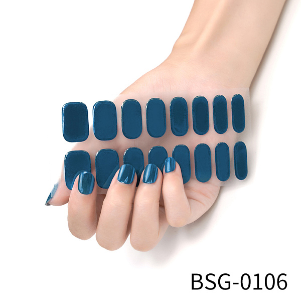 PandaHall Nail Art Full Cover Nail Stickers, Glitter Powder Stickers, Self-Adhesive, for Nail Tips Decorations, Steel Blue, 13.6x8x0.9cm...
PandaHall Nail Art Full Cover Nail Stickers, Glitter Powder Stickers, Self-Adhesive, for Nail Tips Decorations, Steel Blue, 13.6x8x0.9cm...