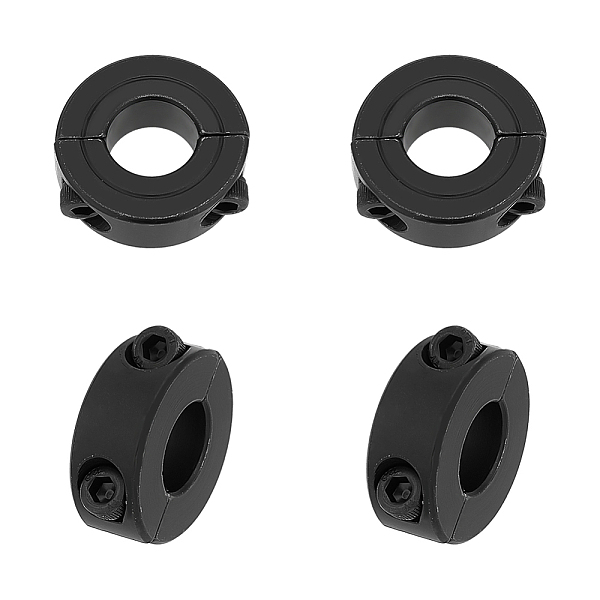 PandaHall UNICRAFTALE 4 Sets Black Double Split Fixed Ring 16mm inner Clamp-On Shaft Collars Aluminum Alloy Diaphragm Solid Collar with 2pcs...
PandaHall UNICRAFTALE 4 Sets Black Double Split Fixed Ring 16mm inner Clamp-On Shaft Collars Aluminum Alloy Diaphragm Solid Collar with 2pcs...