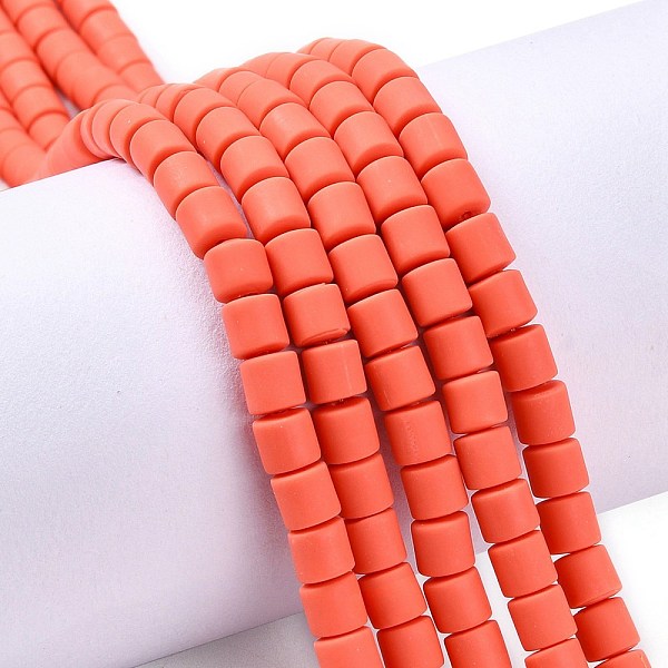 PandaHall Handmade Polymer Clay Bead Strands, Column, Tomato, 6.5x6mm, Hole: 1.2mm, about 61pcs/strand, 15.75 inch(40cm) Polymer Clay Column..., Red
PandaHall Handmade Polymer Clay Bead Strands, Column, Tomato, 6.5x6mm, Hole: 1.2mm, about 61pcs/strand, 15.75 inch(40cm) Polymer Clay Column..., Red