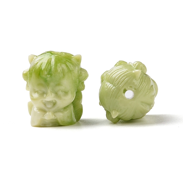 PandaHall Opaque Epoxy Resin Beads, Baby, Yellow Green, 14.5x13x11mm, Hole: 1.4mm Resin Human
PandaHall Opaque Epoxy Resin Beads, Baby, Yellow Green, 14.5x13x11mm, Hole: 1.4mm Resin Human