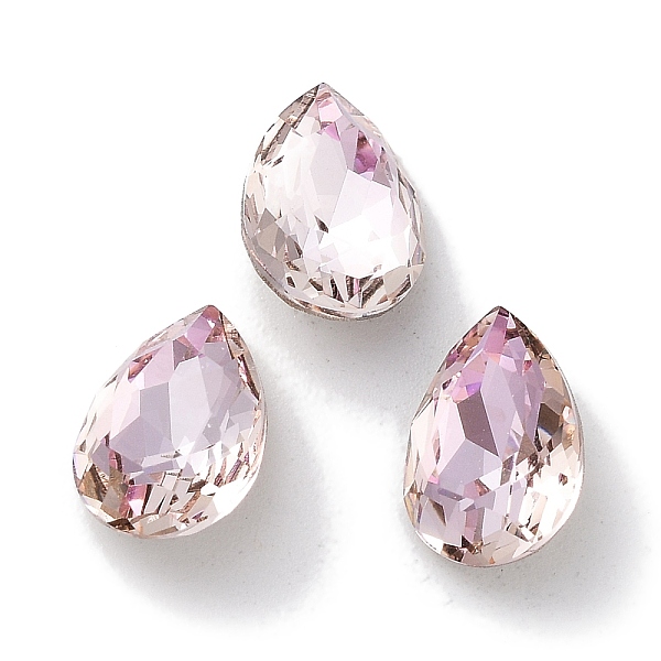 PandaHall Glass Rhinestone Cabochons, Point Back & Back Plated, Faceted, Teardrop, Light Peach, 10x7x10mm Glass Rhinestone Teardrop Pink
PandaHall Glass Rhinestone Cabochons, Point Back & Back Plated, Faceted, Teardrop, Light Peach, 10x7x10mm Glass Rhinestone Teardrop Pink