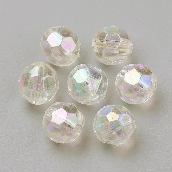 PandaHall Transparent Acrylic Beads, AB Color, Faceted, Round, Clear AB, 10mm, Hole: 1.5mm, about 860pcs/500g Acrylic Round White
PandaHall Transparent Acrylic Beads, AB Color, Faceted, Round, Clear AB, 10mm, Hole: 1.5mm, about 860pcs/500g Acrylic Round White
