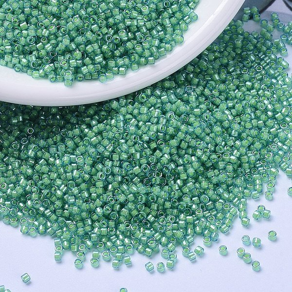 PandaHall MIYUKI Delica Beads, Cylinder, Japanese Seed Beads, 11/0, (DB2053) Luminous Mermaid Green, 1.3x1.6mm, Hole: 0.8mm, about..., Cyan
PandaHall MIYUKI Delica Beads, Cylinder, Japanese Seed Beads, 11/0, (DB2053) Luminous Mermaid Green, 1.3x1.6mm, Hole: 0.8mm, about..., Cyan