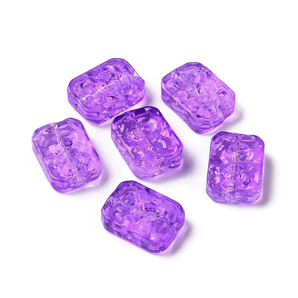 PandaHall Transparent Spray Painted Glass Beads, Rectangle, Blue Violet, 18x13x5.5mm, Hole: 1.4mm Glass Rectangle
PandaHall Transparent Spray Painted Glass Beads, Rectangle, Blue Violet, 18x13x5.5mm, Hole: 1.4mm Glass Rectangle