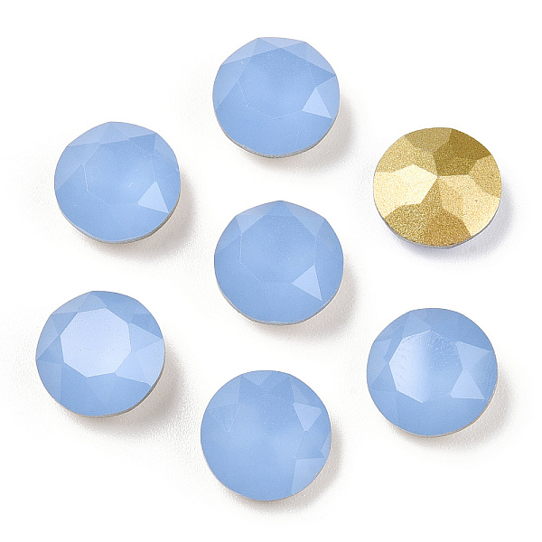 PandaHall Pointed Back Glass Rhinestone Cabochons, Back Plated, Faceted, Flat Round, Cornflower Blue, 10x4.5~5mm. Glass Rhinestone Flat...
PandaHall Pointed Back Glass Rhinestone Cabochons, Back Plated, Faceted, Flat Round, Cornflower Blue, 10x4.5~5mm. Glass Rhinestone Flat...