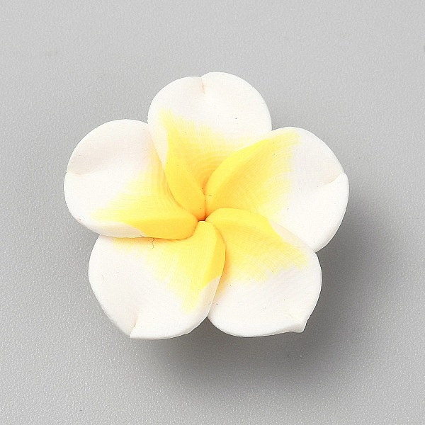 PandaHall Handmade Polymer Clay Beads, Flower, Yellow, 10~11x25~26x25~26mm, Hole: 1.5mm Polymer Clay Flower Yellow
PandaHall Handmade Polymer Clay Beads, Flower, Yellow, 10~11x25~26x25~26mm, Hole: 1.5mm Polymer Clay Flower Yellow