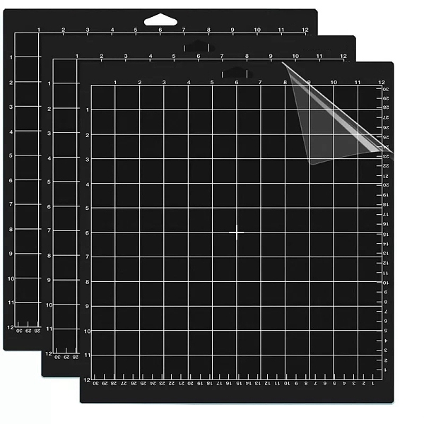PandaHall Square PVC Cutting Mat, Cutting Board, for Craft Art, Black, 35.6x33cm Plastic Square Black
PandaHall Square PVC Cutting Mat, Cutting Board, for Craft Art, Black, 35.6x33cm Plastic Square Black