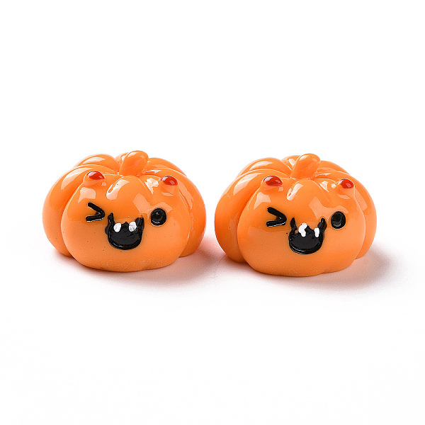 PandaHall Halloween Opaque Resin Cabochons, 3D Pumpkin Jack-O'-Lantern, Dark Orange, 19x27.5x26.5mm Resin Pumpkin
PandaHall Halloween Opaque Resin Cabochons, 3D Pumpkin Jack-O'-Lantern, Dark Orange, 19x27.5x26.5mm Resin Pumpkin