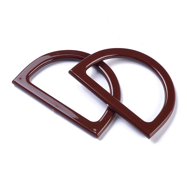 PandaHall Plastic D Shape Purse Handle, for Bag Handles Replacement Accessories, Coconut Brown, 120x85x8mm, Inner: 95x61mm Plastic Brown
PandaHall Plastic D Shape Purse Handle, for Bag Handles Replacement Accessories, Coconut Brown, 120x85x8mm, Inner: 95x61mm Plastic Brown