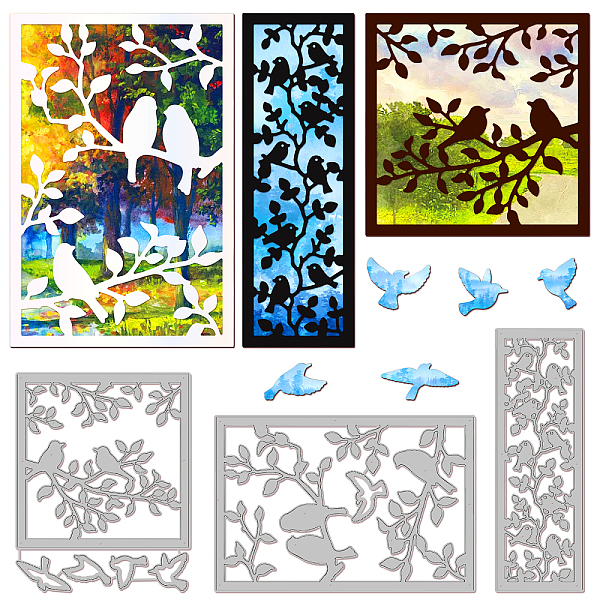 PandaHall Bird Theme Carbon Steel Cutting Dies Stencils, for DIY Scrapbooking, Photo Album, Decorative Embossing Paper Card, Stainless Steel...
PandaHall Bird Theme Carbon Steel Cutting Dies Stencils, for DIY Scrapbooking, Photo Album, Decorative Embossing Paper Card, Stainless Steel...
