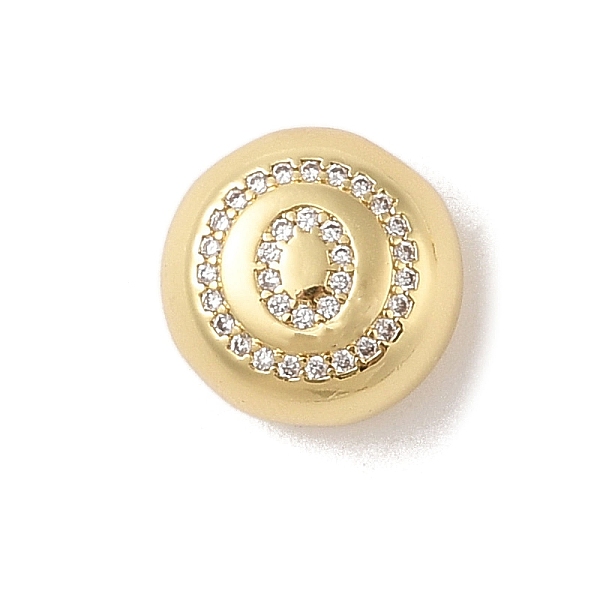 PandaHall Rack Plating Brass & Cubic Zirconia Pendants, Cadmium Free & Lead Free, Long-Lasting Plated, Flat Round with Letter, Letter O..., Clear
PandaHall Rack Plating Brass & Cubic Zirconia Pendants, Cadmium Free & Lead Free, Long-Lasting Plated, Flat Round with Letter, Letter O..., Clear