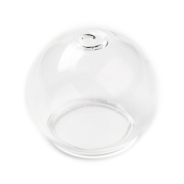 PandaHall Transparent Glass Bead Cone, for Wind Chimes Making, Half Round, Clear, 20x17mm, Hole: 1.6mm, Inner Diameter: 12.4mm Glass Clear
PandaHall Transparent Glass Bead Cone, for Wind Chimes Making, Half Round, Clear, 20x17mm, Hole: 1.6mm, Inner Diameter: 12.4mm Glass Clear