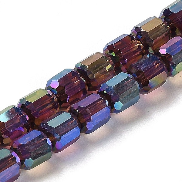 PandaHall Electroplate Glass Beads Strands, Faceted, Column, Black, 6x6.5mm, Hole: 1mm, about 72pcs/strand, 20.87''(53cm) Glass Column Black
PandaHall Electroplate Glass Beads Strands, Faceted, Column, Black, 6x6.5mm, Hole: 1mm, about 72pcs/strand, 20.87''(53cm) Glass Column Black