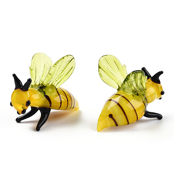 PandaHall Handmade Lampwork Home Decorations, 3D Bees Ornaments for Gift, Light Khaki, 44~46.5x27.5~29x36~38mm Lampwork Bees
PandaHall Handmade Lampwork Home Decorations, 3D Bees Ornaments for Gift, Light Khaki, 44~46.5x27.5~29x36~38mm Lampwork Bees