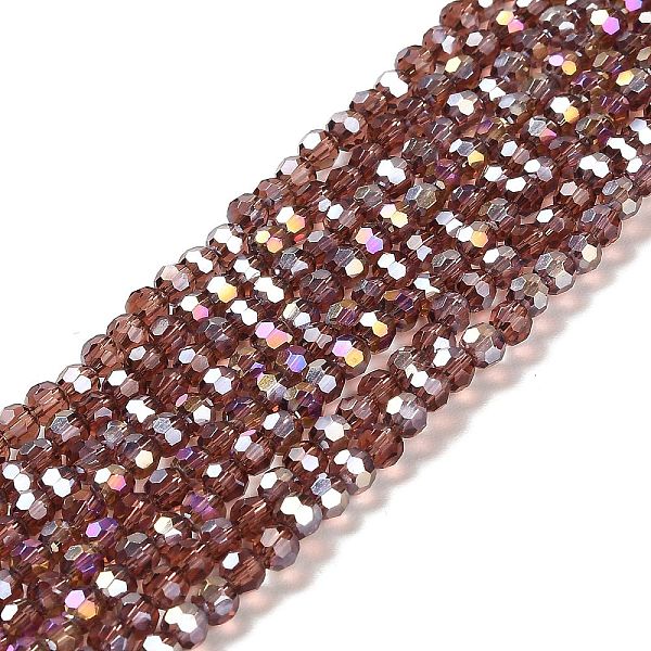 PandaHall Transparent Glass Beads, 32 Facets, AB Color Plated, Round, Sienna, 4.5x4mm, Hole: 1mm, about 87~93pcs/strand, 32~33cm Glass Round..., Brown
PandaHall Transparent Glass Beads, 32 Facets, AB Color Plated, Round, Sienna, 4.5x4mm, Hole: 1mm, about 87~93pcs/strand, 32~33cm Glass Round..., Brown