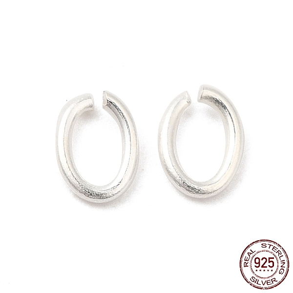 PandaHall 925 Sterling Silver Open Jump Rings, Oval, Silver, 20 Gauge, 5x3.5x0.8mm, Inner Diameter: 2.5x3.5mm, about 200pcs/10g Sterling...
PandaHall 925 Sterling Silver Open Jump Rings, Oval, Silver, 20 Gauge, 5x3.5x0.8mm, Inner Diameter: 2.5x3.5mm, about 200pcs/10g Sterling...