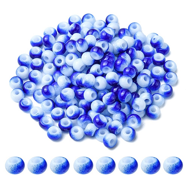 PandaHall 6/0 Opaque Glass Seed Beads, Round Hole, Rondelle, Medium Blue, 4~4.5x3~4mm, Hole: 0.8~1.5mm, 10g/box Glass Rondelle
PandaHall 6/0 Opaque Glass Seed Beads, Round Hole, Rondelle, Medium Blue, 4~4.5x3~4mm, Hole: 0.8~1.5mm, 10g/box Glass Rondelle