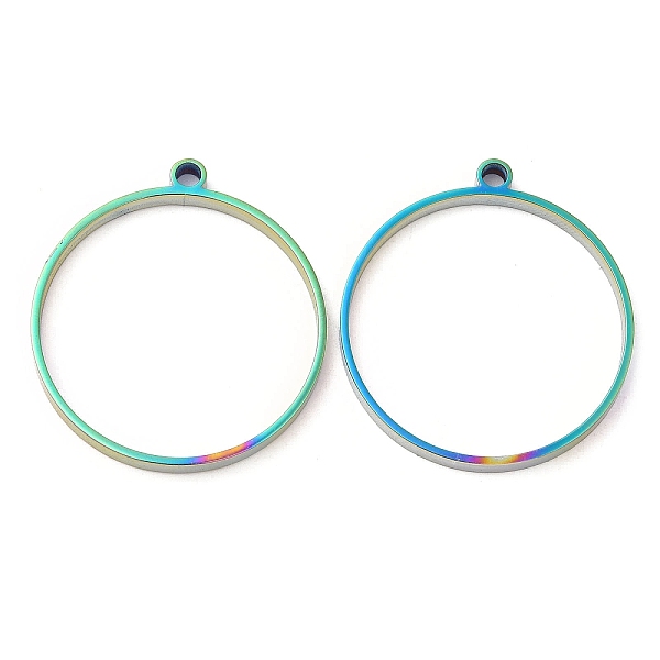 PandaHall 304 Stainless Steel Open Back Bezel Flat Round Pendants, For DIY UV Resin, Epoxy Resin, Pressed Flower Jewelry, Rainbow Color...
PandaHall 304 Stainless Steel Open Back Bezel Flat Round Pendants, For DIY UV Resin, Epoxy Resin, Pressed Flower Jewelry, Rainbow Color...