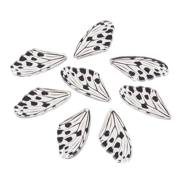 PandaHall Spring and summer series Acrylic Pendants, for Earring Making, Butterfly Wing, White, 39.5x19.5x2mm, Hole: 1.5mm Acrylic Wing...
PandaHall Spring and summer series Acrylic Pendants, for Earring Making, Butterfly Wing, White, 39.5x19.5x2mm, Hole: 1.5mm Acrylic Wing...