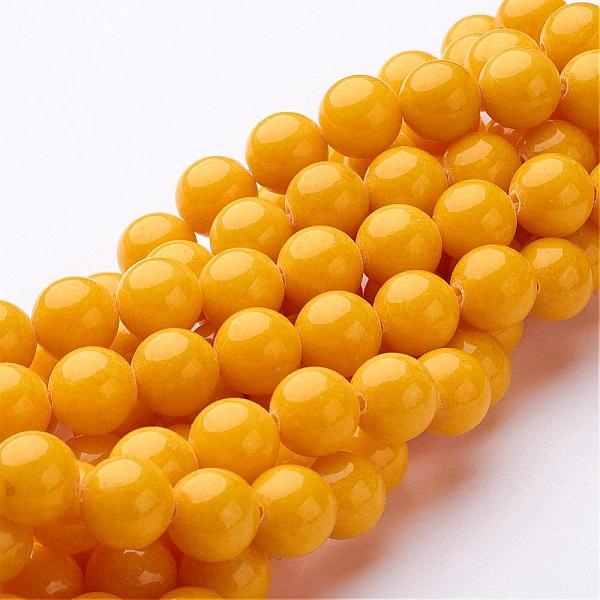 PandaHall Natural Mashan Jade Round Beads Strands, Dyed, Yellow, 10mm, Hole: 1mm, about 41pcs/strand, 15.7 inch Mashan Jade Round Yellow
PandaHall Natural Mashan Jade Round Beads Strands, Dyed, Yellow, 10mm, Hole: 1mm, about 41pcs/strand, 15.7 inch Mashan Jade Round Yellow