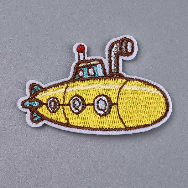 PandaHall Computerized Embroidery Cloth Iron on/Sew on Patches, Costume Accessories, Submarine, Gold, 45x65x2mm Cloth Vehicle Gold
PandaHall Computerized Embroidery Cloth Iron on/Sew on Patches, Costume Accessories, Submarine, Gold, 45x65x2mm Cloth Vehicle Gold