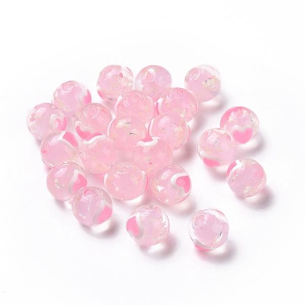 PandaHall Handmade Lampwork Beads, Round with Heart, Pink, 10x9mm, Hole: 1.4mm Lampwork Round Pink
PandaHall Handmade Lampwork Beads, Round with Heart, Pink, 10x9mm, Hole: 1.4mm Lampwork Round Pink