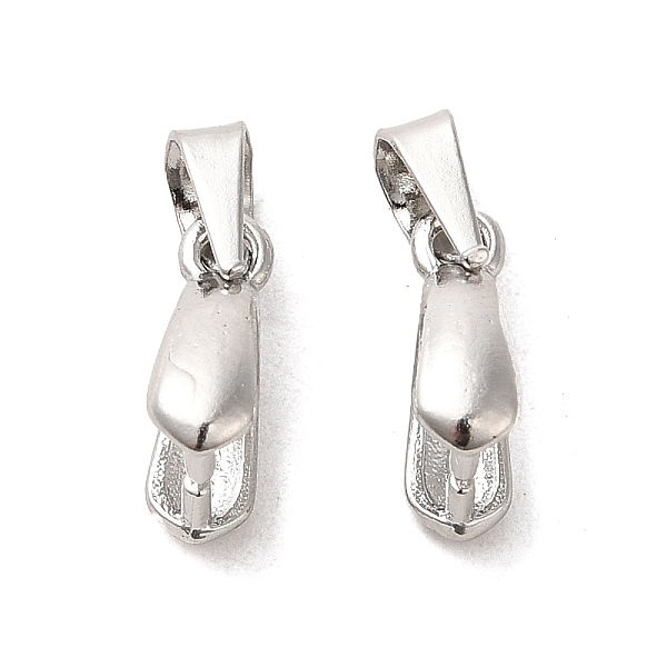 PandaHall 925 Sterling Silver Ice Pick Pinch Bails, Platinum, 15mm Sterling Silver
PandaHall 925 Sterling Silver Ice Pick Pinch Bails, Platinum, 15mm Sterling Silver